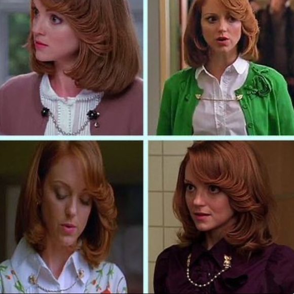 Vintage 50’s PINUP RETRO Rockabilly Swing Era PEARL SWEATER CLIP GUARD BUTTON - Picture 3 of 6